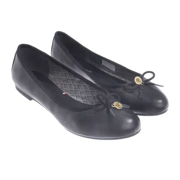 Ballerine, in Nero, Tommy Hilfiger