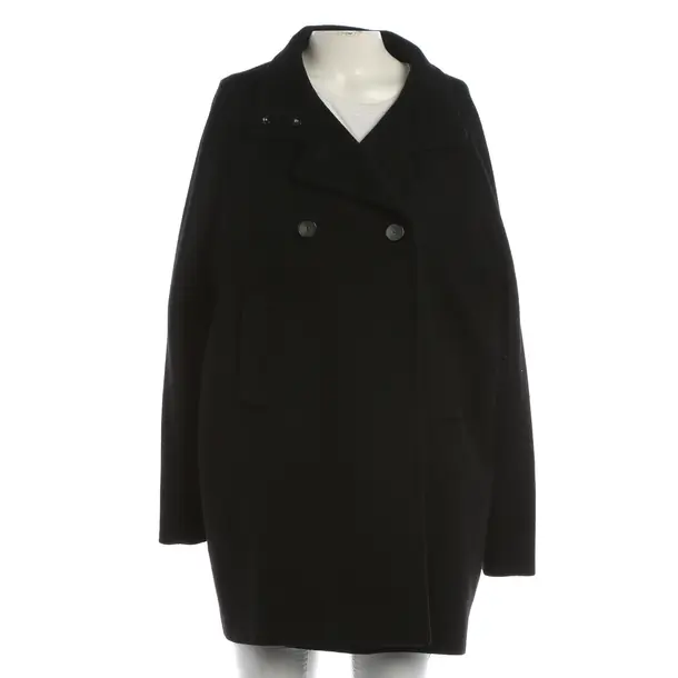 Wintermantel, in Schwarz, Wolle, Max Mara