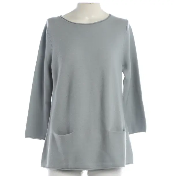 Wool Jumper, in Light Blue, Wool, Hemisphere