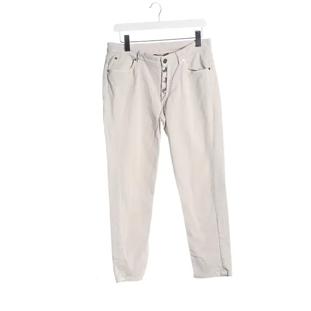 Pantaloni, in Beige, Cotone, Brunello Cucinelli
