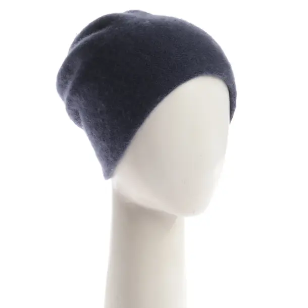 Beanie, in Blue, Cashmere, Warm-Me