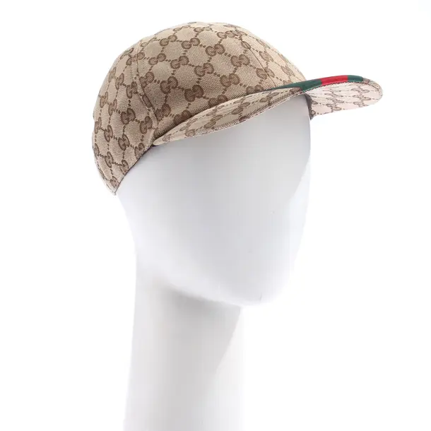Cap, in Braun, Baumwolle, Gucci