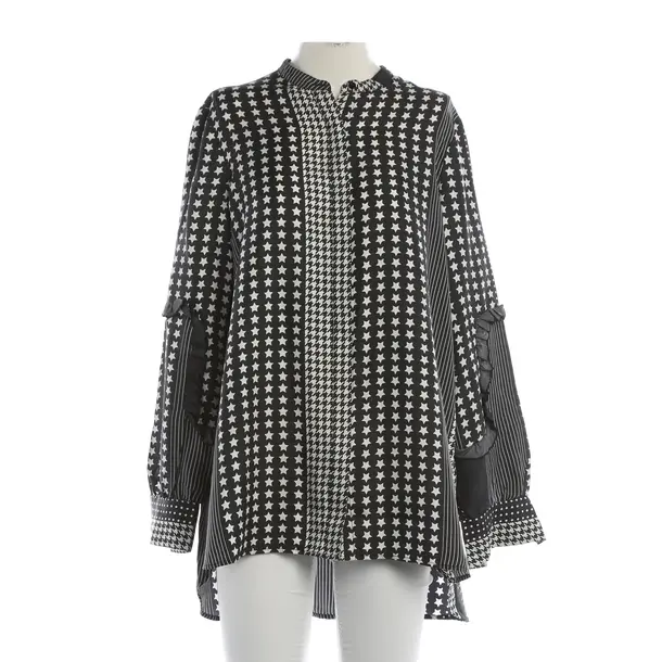 Bluse, in Schwarz, Seide, Sly 010