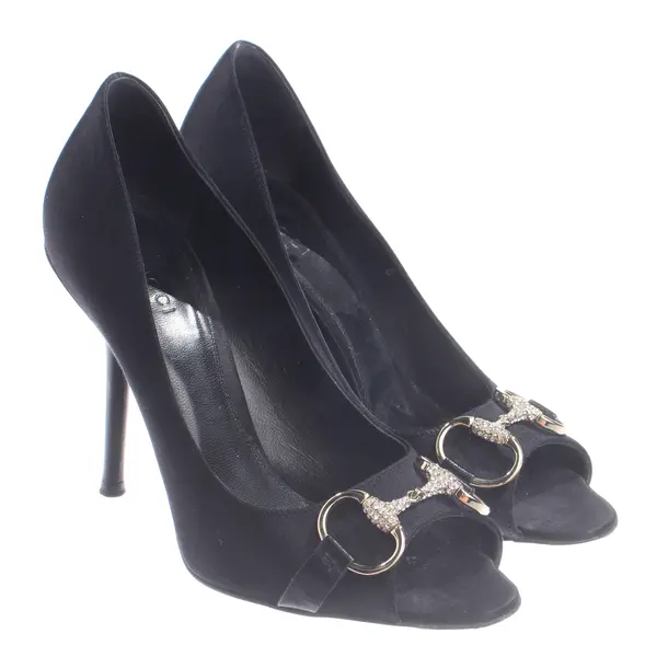 Peeptoes, in Nero, Gucci