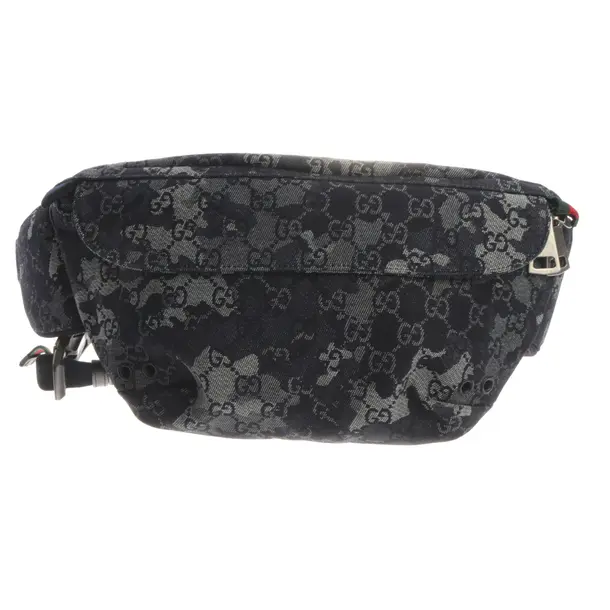 Bum Bag, in Navy, Cotton, Gucci