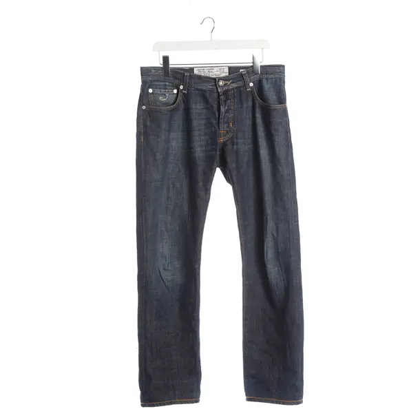 Slim Fit Jeans, in Navy, Cotton, Jacob Cohen