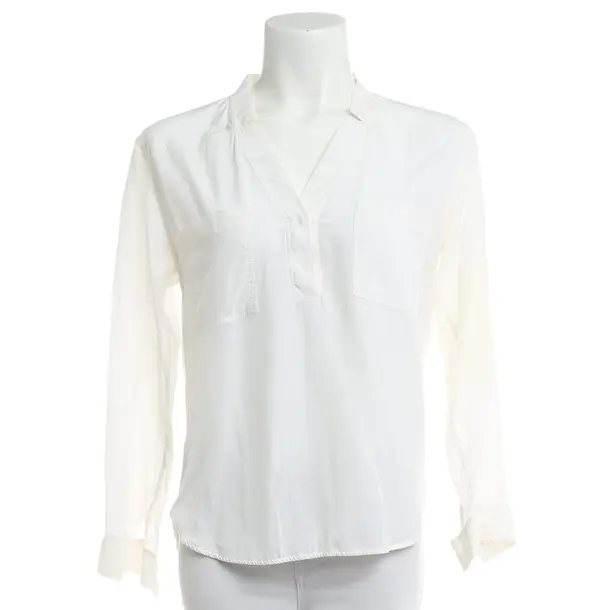 Bluse, in Beige, Seide, Sandro