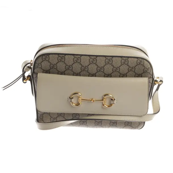 Shoulder Bag, in Beige, Leather, Gucci