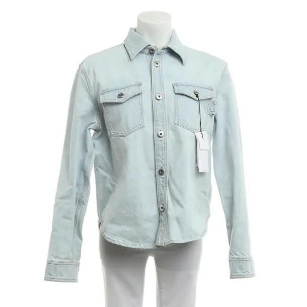 Jeansjacke, in Hellblau, Baumwolle, Bottega Veneta