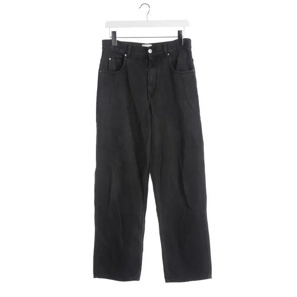 Jeans straight fit, in Nero, Lyocell, Isabel Marant