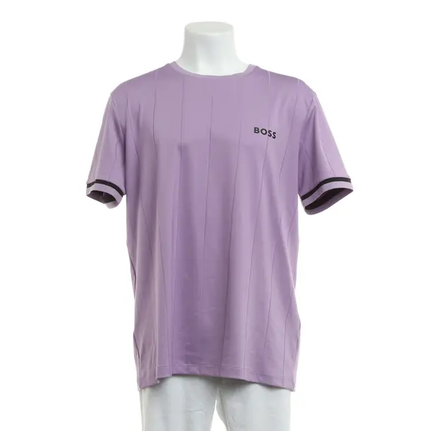 T-Shirt, in Lila, Polyester, Hugo Boss Green