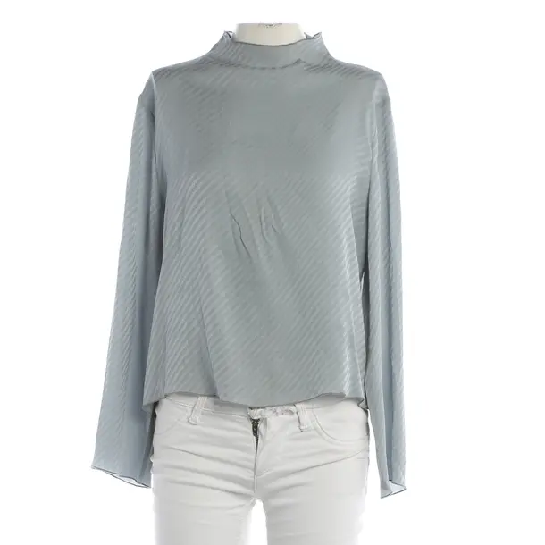 Bluse, in Hellgrau, Viskose, Armani Collezioni