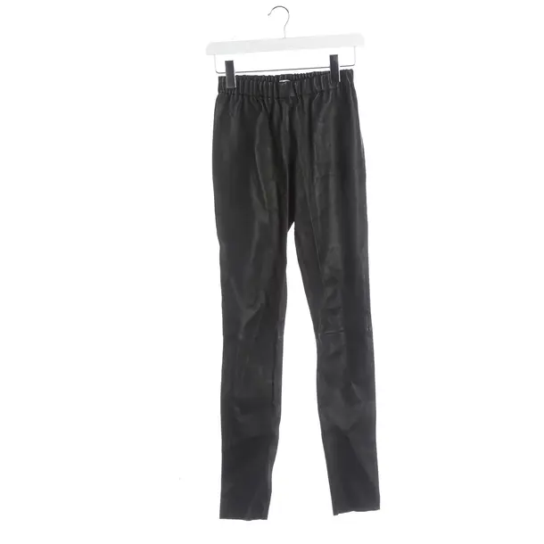 Leggings, in Nero, Pelle, Signora & Abbracci