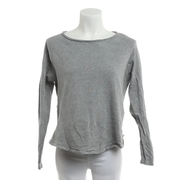 Manica lunga, in Grigio, Cotone, Vintage americano