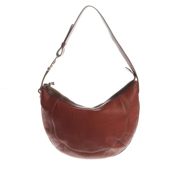 Shoulder Bag, in Brown, Leather, Aigner