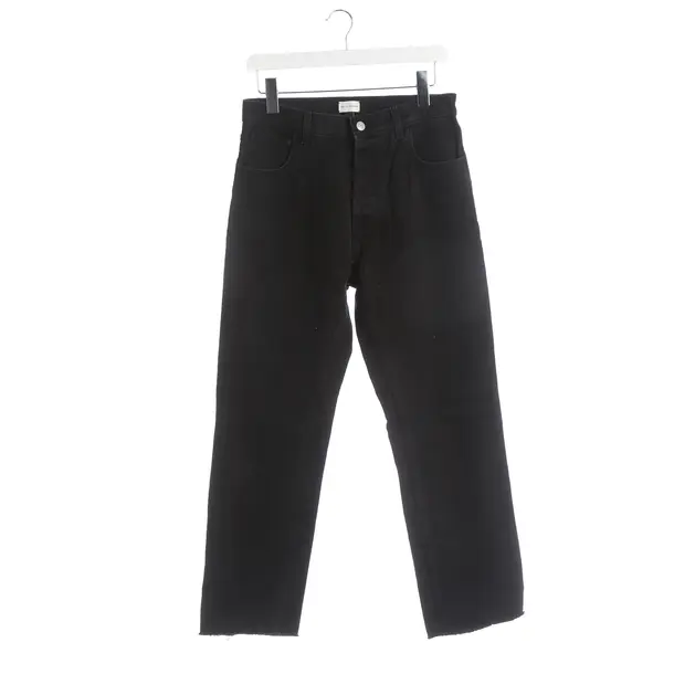 Straight Fit Jeans, in Black, Cotton, Magda Butrym