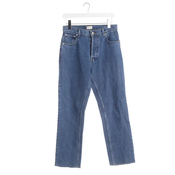 Straight Fit Jeans, in Blue, Cotton, Magda Butrym