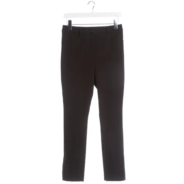 Hose, in Dunkelbraun, Polyester, Marc Cain