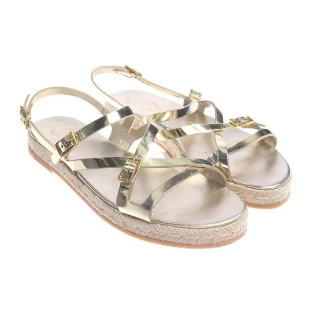 Sandali con cinturino, in Oro, Tod's