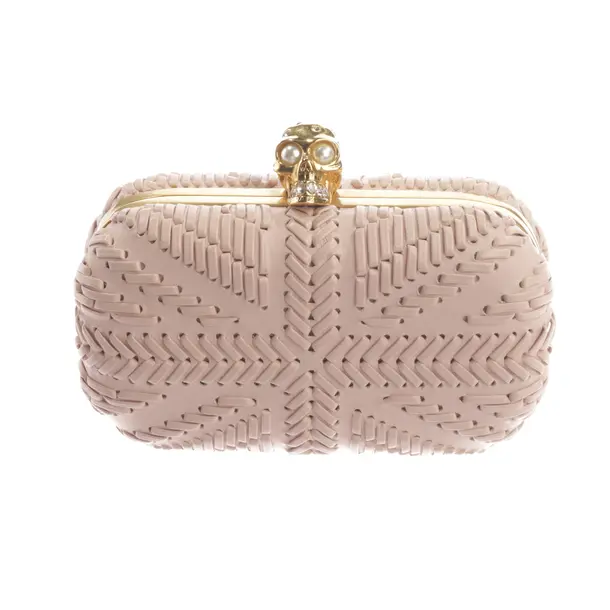 Pochette, in Rosa, Pelle, Alexander McQueen