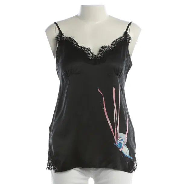 Top, in Black, Silk, Dorothee Schumacher