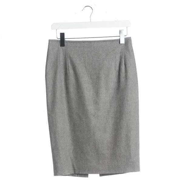 Skirt, in Gray, Wool, Windsor