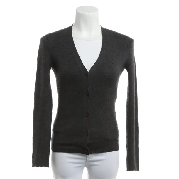 Strickjacke, in Grau, Wolle, Prada