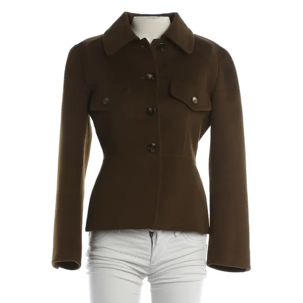 Übergangsjacke, in Hellbraun, Kaschmir, Prada