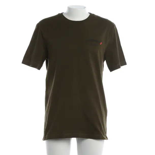T-Shirt, in Olive Green, Cotton, Dsquared