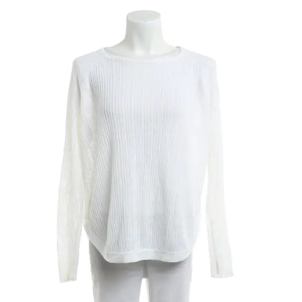 Jumper, in White, Cotton, Hemisphere