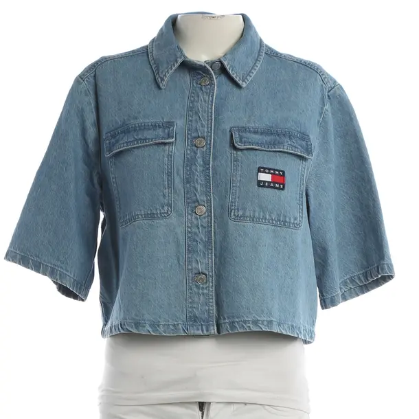 Camicia in denim, in Blu, Cotone, Tommy Jeans