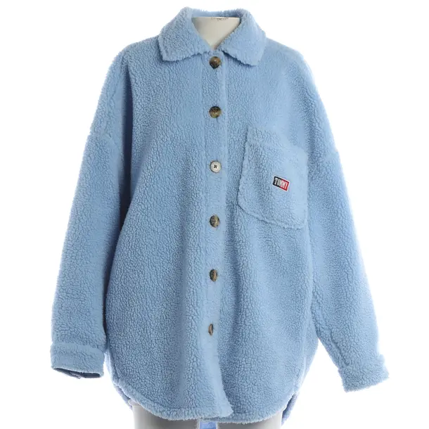 Mid-Season Jacket, in Blue, Polyester, Tommy Jeans
