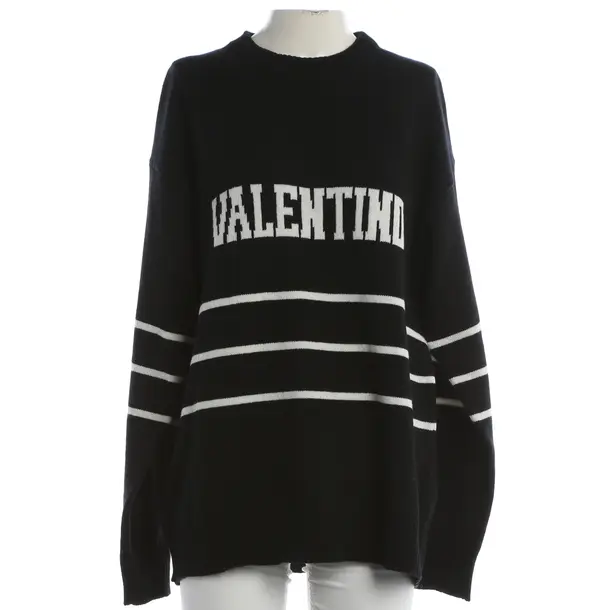 Wool Jumper, in Black, Wool, Valentino