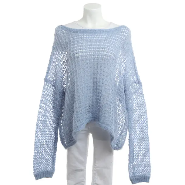 Maglione, in Azzurro, Poliammide, di Aylin König