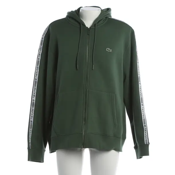 Hoodie, in Green, Cotton, Lacoste
