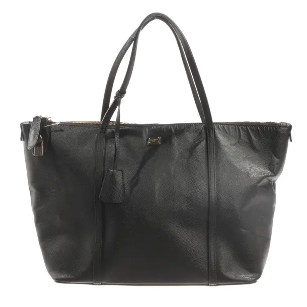 Handtasche, in Schwarz, Leder, Dolce & Gabbana