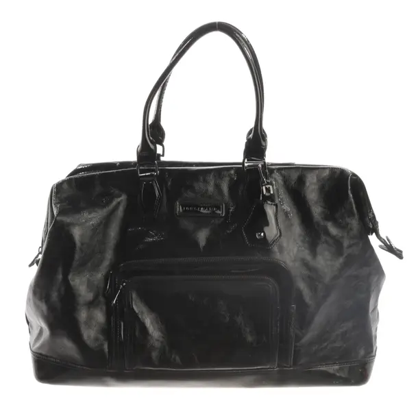 Duffle Bag, in Black, Leather, Longchamp