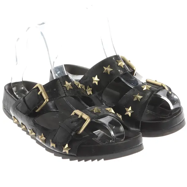 Sandalen, in Schwarz, Ash
