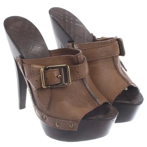 Sandaletten, in Hellbraun, Burberry