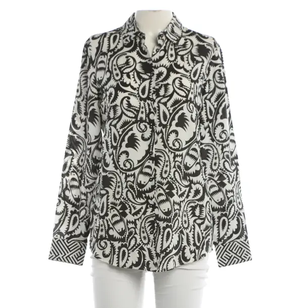 Blouse, in Black, Viscose, Van Laack