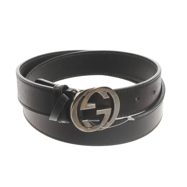 Belt, in Black, Leather, Gucci