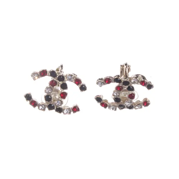Earrings, in Multicolored, Metal (metallic, metallized), Chanel