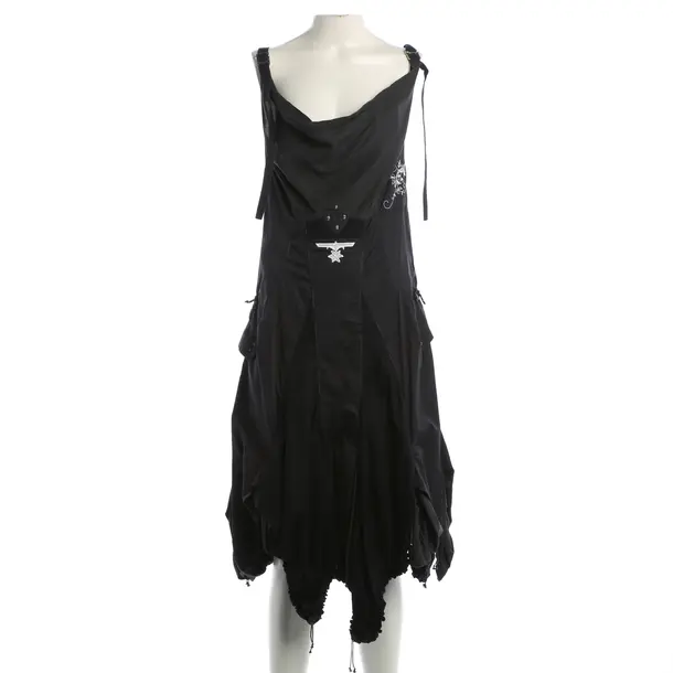 Dress, in Navy, Cotton, High Use