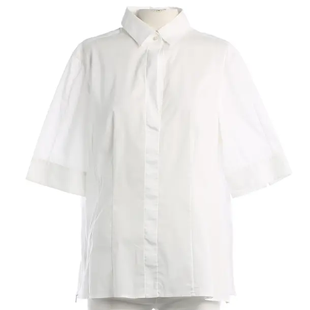 Blouse, in White, Cotton, Hugo Boss