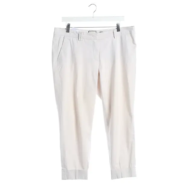 Pants, in White, Cotton, Seductive
