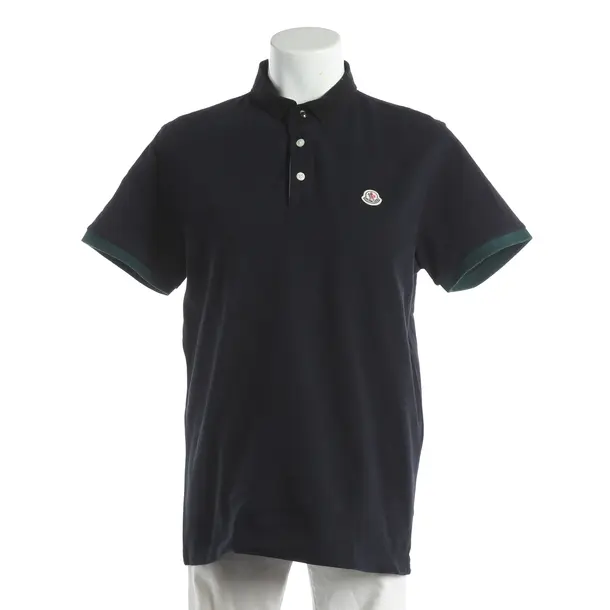 Polo Shirt, in Navy, Cotton, Moncler
