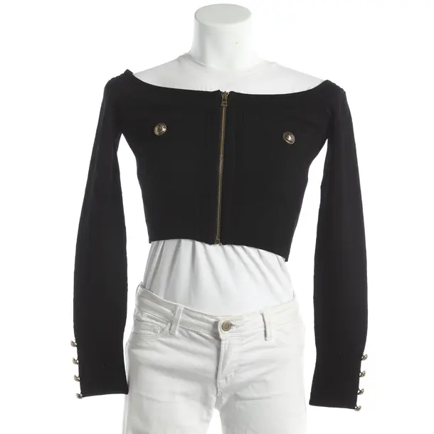 Bolero, in Black, Viscose, Balmain