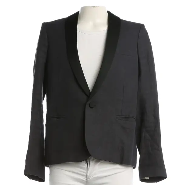 Blazer, in Navy, Linen, Isabel Marant