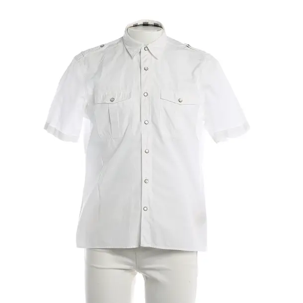 Shirt, in White, Cotton, Burberry Brit