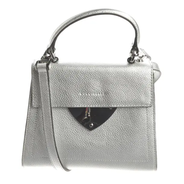 Handbag, in Silver, Leather, Coccinelle